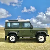 1992 Green Land Rover Defender thumbnail