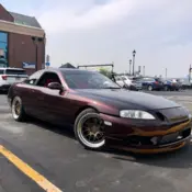 1992 Purple Lexus SC400 thumbnail
