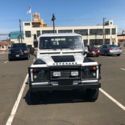 1900 White Land Rover Defender thumbnail