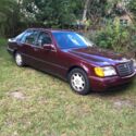 1992 Burgundy Mercedes-Benz S-Class thumbnail