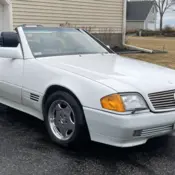 1992 White Mercedes-Benz 300 SL thumbnail
