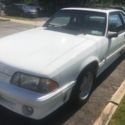 1992 White Ford Mustang thumbnail