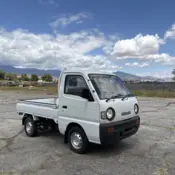 1992 White Subaru Carry 660CC 4MT EL Gear Axle Lock 2Hi-4Hi-4Low thumbnail
