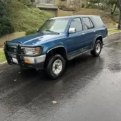 1992 Blue Toyota 4Runner thumbnail
