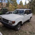 1992 Gold Toyota Land Cruiser thumbnail