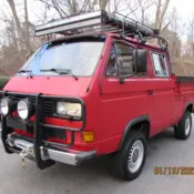 1992 Red Volkswagen Transporter thumbnail