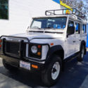 1993 White Land Rover Defender thumbnail