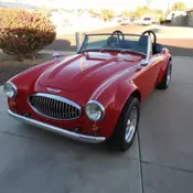 1993 Red Austin Healey 5000 Classic Roadster thumbnail