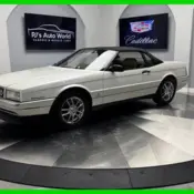1993 White Cadillac Allante thumbnail