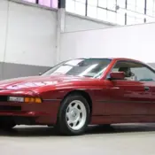 1993 Burgundy BMW 8-Series thumbnail