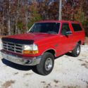1993 Black Ford Bronco thumbnail
