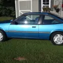 1993 Blue Chevrolet Cavalier thumbnail