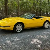 1993 Yellow Chevrolet Corvette thumbnail
