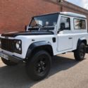 1993 White Land Rover Defender thumbnail