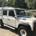 1993 Alpine White Land Rover Defender thumbnail