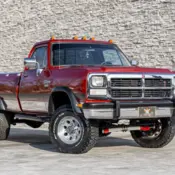 1993 Red Dodge W250 thumbnail