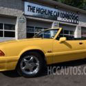 1993 Yellow Ford Mustang thumbnail
