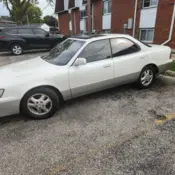 1993 White Lexus ES thumbnail