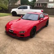 1993 Red Mazda RX-7 thumbnail