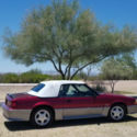 1993 MAROON Ford Mustang thumbnail