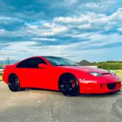 1993 Red Nissan 300ZX TURBO thumbnail