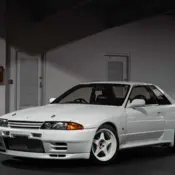 1993 White Nissan GT-R thumbnail
