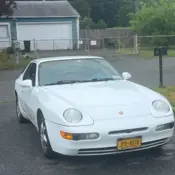 1993 White Porsche 968 thumbnail