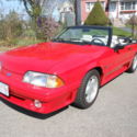 1993 Red Ford Mustang thumbnail