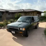 1993 Blue Toyota 2.4L thumbnail