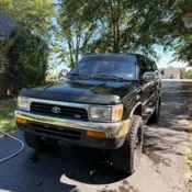1993 Black Toyota 4Runner thumbnail
