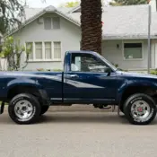 1993 Blue Toyota Pickup thumbnail