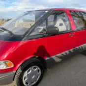 1993 Burgundy Toyota Previa thumbnail