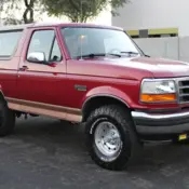 1994 [000] Ultra Red Ford Bronco thumbnail