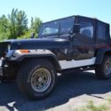 1994 Black Jeep Wrangler thumbnail