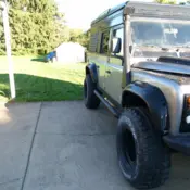 1994 Blue Land Rover Defender 110 thumbnail