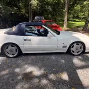 1994 White Mercedes-Benz SL500 thumbnail