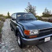 1994 Blue Toyota Land Cruiser thumbnail
