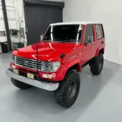 1994 Red Toyota Land Cruiser Prado thumbnail