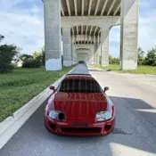 1994 Red Toyota Supra thumbnail