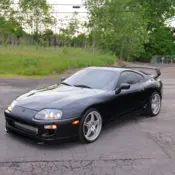 1994 Black Toyota Supra thumbnail