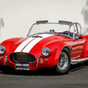1965 Monza Red with White Le Mans Stripes Shelby Cobra thumbnail