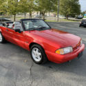 1992 Red Ford Mustang thumbnail