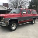 1989 Red Chevrolet Suburban thumbnail