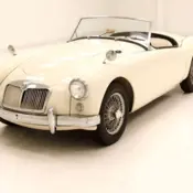 1958 Old English White MG MGA thumbnail