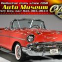1957 Red Chevrolet Bel Air/150/210 thumbnail