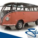 1955 Red Volkswagen Microbus thumbnail