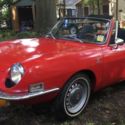1971 Red Fiat Spider 850 Sport thumbnail