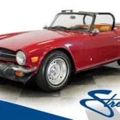 1976 Red Triumph TR-6 thumbnail