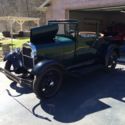 1928 Hunter Green/ Black Ford Model A thumbnail