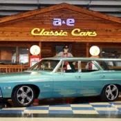 1968 Turquoise Chevrolet Bel Air Wagon thumbnail